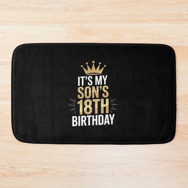 Item preview, It's My Son's 18th Birthday 18 Years Old Family Matching  designed and sold by EllinoKlemo.