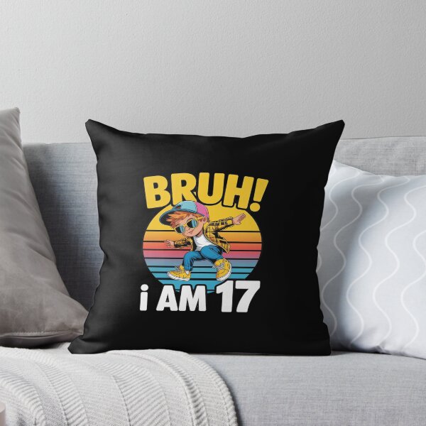 Item preview, Kids 17 Years Old Birthday Dabbing Boy Bruh I'm 17 17th Bday  designed and sold by EllinoKlemo.