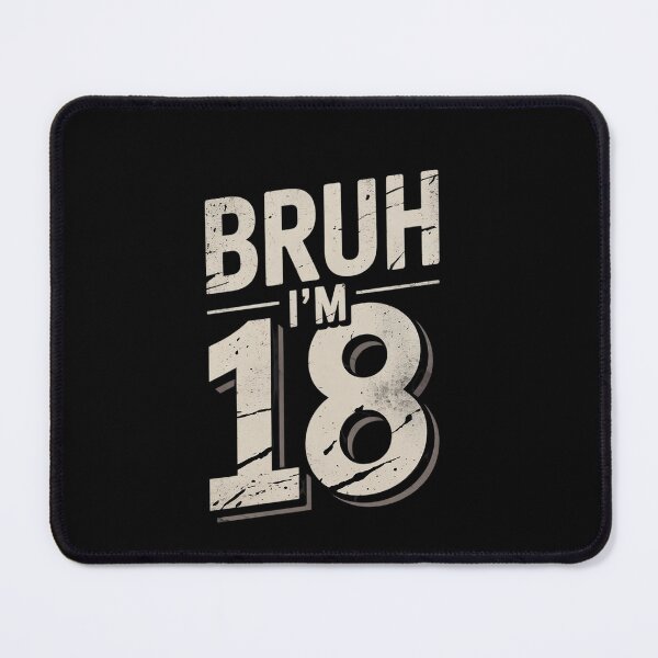 Item preview, Kids Bruh I'm Eighteen 18 Years Old 18th Birthday Boy  designed and sold by EllinoKlemo.