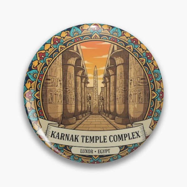 Item preview, KARNAK TEMPLE COMPLEX designed and sold by likbatonboot.
