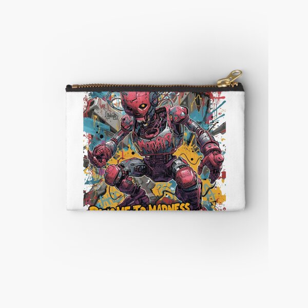 Item preview, Plug Me to Madness – Graffiti Cyberpunk Robot Design designed and sold by Activity01.