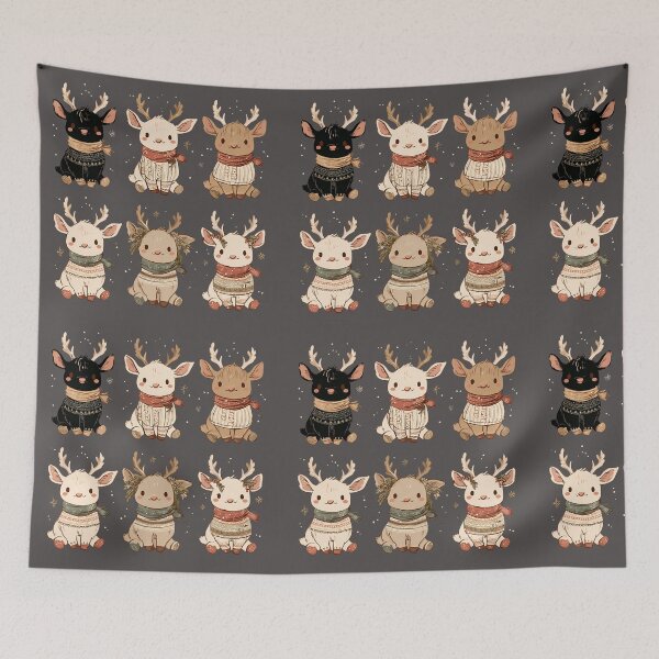 Item preview, Cute Reindeer Pattern Perfect For A Christmas Gift designed and sold by MarlenArt.