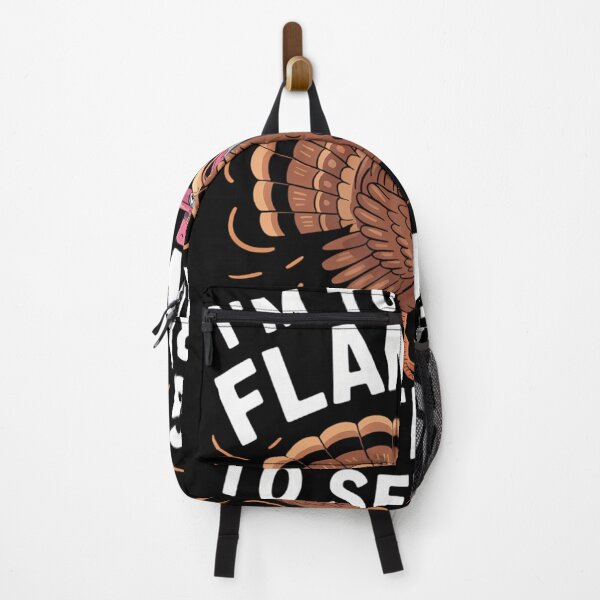 Item preview, Flamingo Funny Turkey Thanksgiving designed and sold by DoorwayThreads.