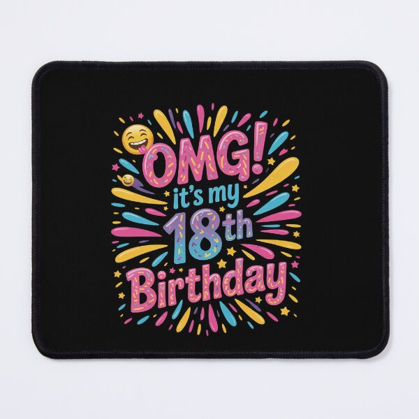 Item preview, OMG It's My 18th Birthday for 18 Years Old Birthday  designed and sold by EllinoKlemo.