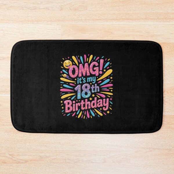 Item preview, OMG It's My 18th Birthday for 18 Years Old Birthday  designed and sold by EllinoKlemo.