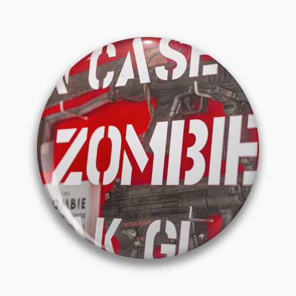Item preview, In Case of Zombie Break Glass - Emergency Kit Pop Culture Art designed and sold by MDB_Shop.