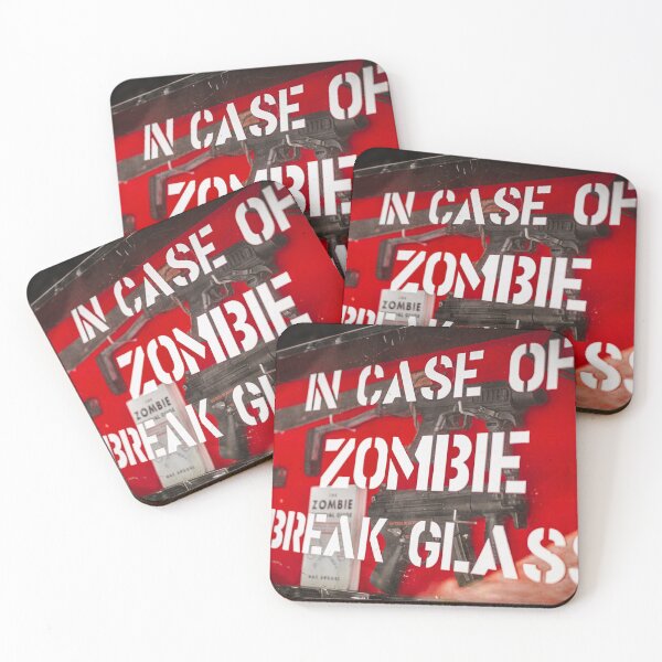 Item preview, In Case of Zombie Break Glass - Emergency Kit Pop Culture Art designed and sold by MDB_Shop.
