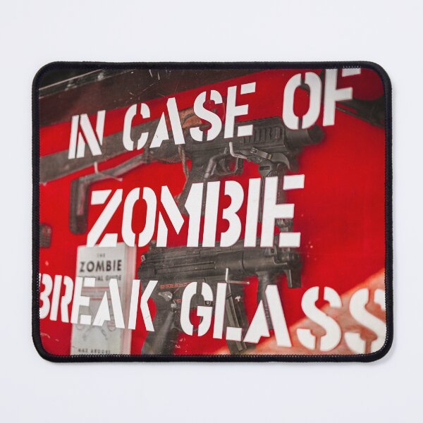 Item preview, In Case of Zombie Break Glass - Emergency Kit Pop Culture Art designed and sold by MDB_Shop.
