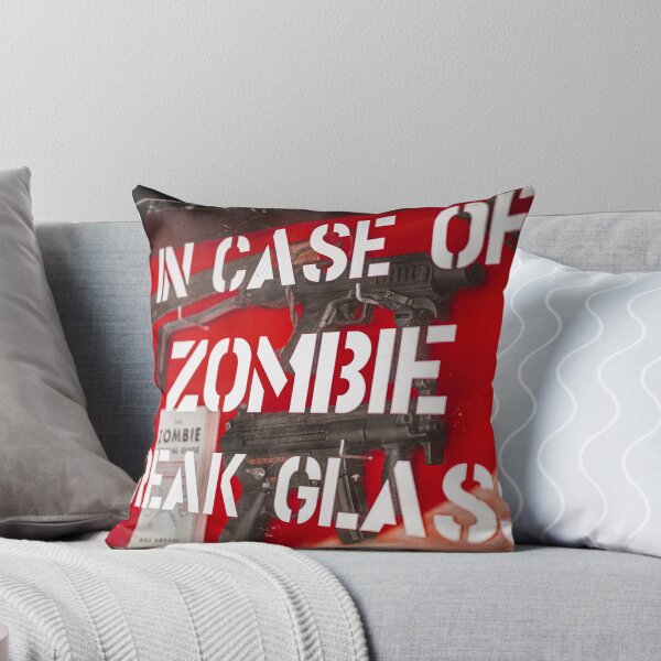 Item preview, In Case of Zombie Break Glass - Emergency Kit Pop Culture Art designed and sold by MDB_Shop.