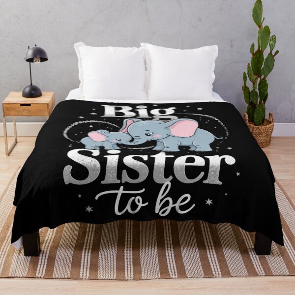 Item preview, Soon Big Bro Brother To Be Elephants Baby Shower Reveal designed and sold by DoorwayThreads.