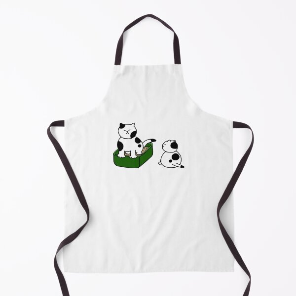 Item preview, a Cat in the litter box beside a Cat designed and sold by superbaechoo.