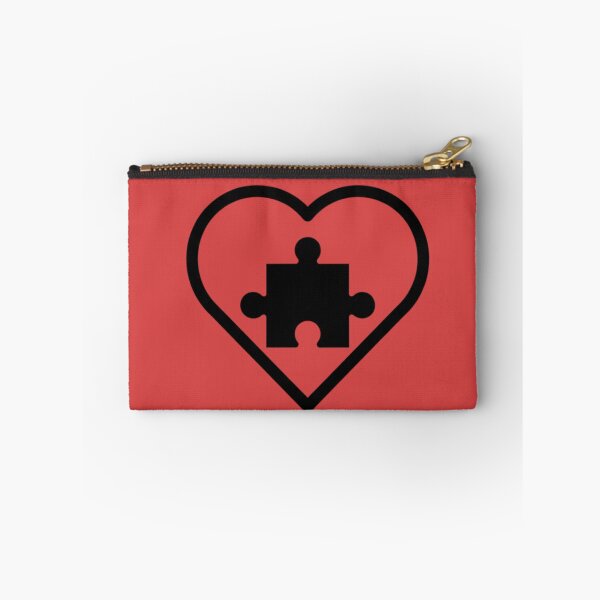 Item preview, Puzzle Heart Design | Neurodiversity Support | Inclusion and Love Symbol | Supportive Awareness Art designed and sold by TrackinDaTrends.