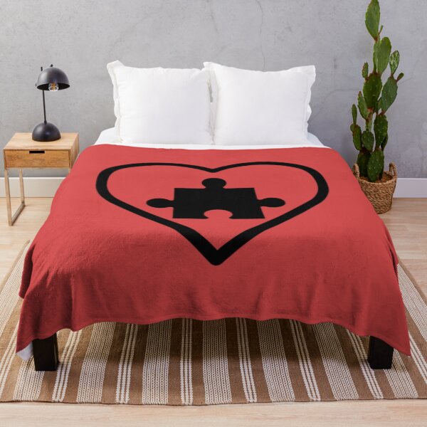 Item preview, Puzzle Heart Design | Neurodiversity Support | Inclusion and Love Symbol | Supportive Awareness Art designed and sold by TrackinDaTrends.
