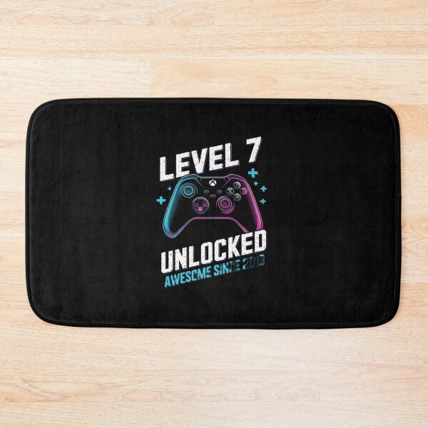 Item preview, 7th Birthday Boy Level 7 Gamer 7 Year Video Game Party  designed and sold by EllinoKlemo.
