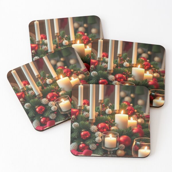 Item preview, Cozy Christmas Dinner Table Centerpiece | Holiday Elegance designed and sold by Vida e Arte.