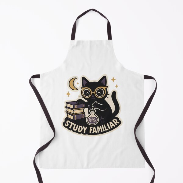 Item preview, Study Familiar — Focus Potion Black Cat designed and sold by Cheerioza.