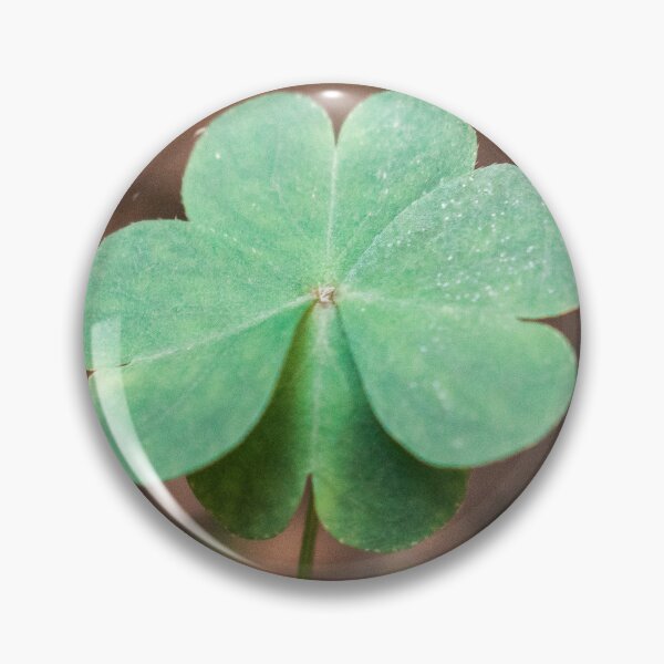 Item preview, Natural Four-Leaf Clover Sprouting from Rich Earth - Symbol of Hope and Luck designed and sold by MDB_Shop.