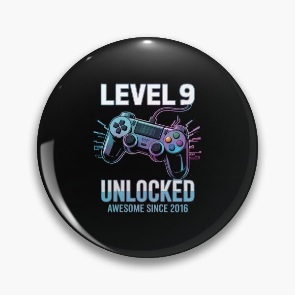 Item preview, 9th Birthday Boy Level 9 Gamer 9 Year Video Game Party  designed and sold by EllinoKlemo.