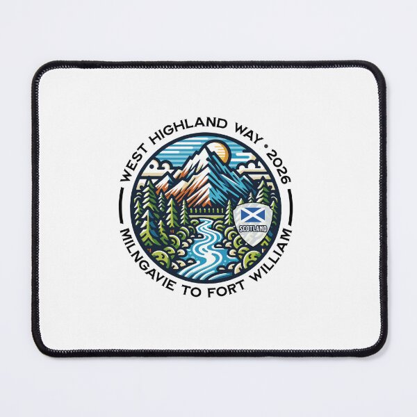 Item preview, WEST HIGHLAND WAY SCOTLAND 2026 sticker or shirt and more designed and sold by designkb.