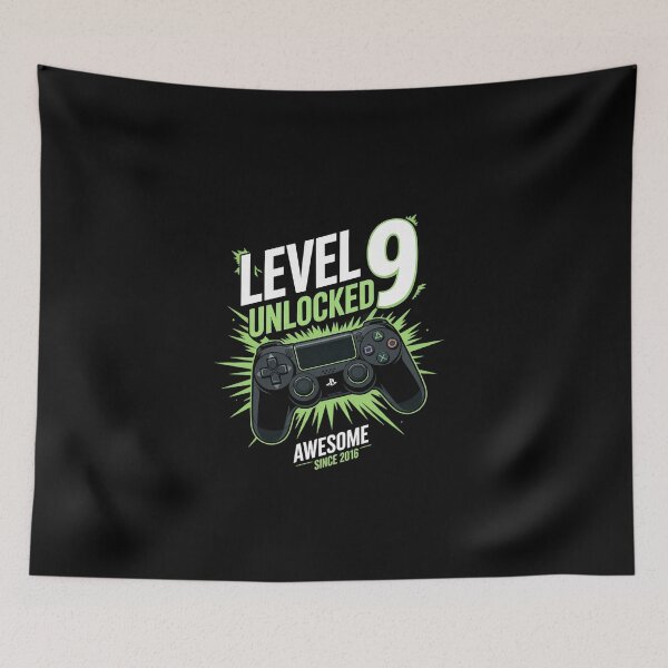 Item preview, 9th Birthday Boy Level 9 Gamer 9 Year Video Game Party6  designed and sold by EllinoKlemo.