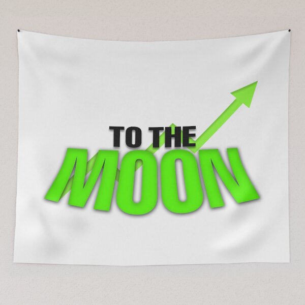Item preview, To The Moon Day Trading designed and sold by KamiTrades.