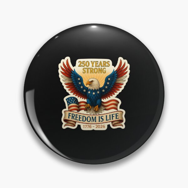 Item preview, 250th Anniversary of the USA - FREEDOM, IS LIFE designed and sold by Collins Design.