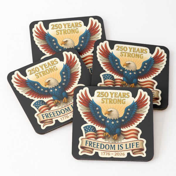Item preview, 250th Anniversary of the USA - FREEDOM, IS LIFE designed and sold by Collins Design.