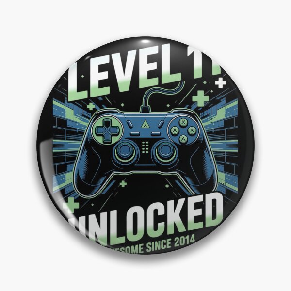 Item preview, 11th Birthday Boy Level 11 Gamer 11 Year Video Game Party  designed and sold by KonstanKoraner.