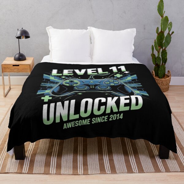 Item preview, 11th Birthday Boy Level 11 Gamer 11 Year Video Game Party  designed and sold by KonstanKoraner.