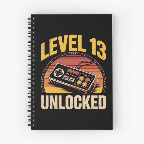 Item preview, 13th Birthday Gaming Level 13 Unlocked  designed and sold by KonstanKoraner.