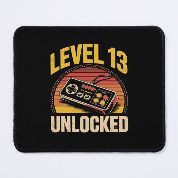 Item preview, 13th Birthday Gaming Level 13 Unlocked  designed and sold by KonstanKoraner.