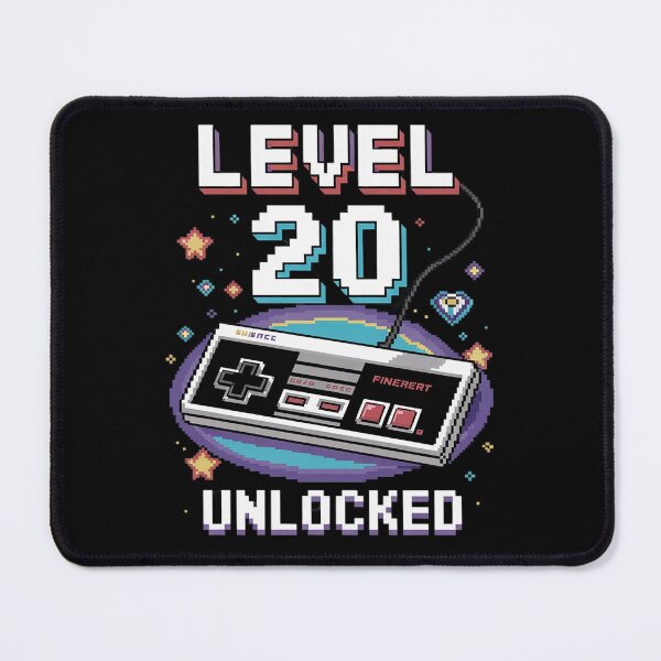 Item preview, 20th Birthday Level Unlocked 20 Video Game Gamer  designed and sold by KonstanKoraner.