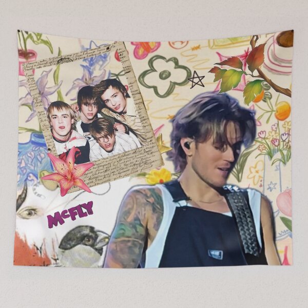 Item preview, Dougie poynter mcfly art work designed and sold by calamityjay.