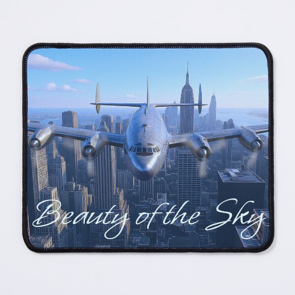 Item preview, Airplane over a city designed and sold by thirtyonestars.