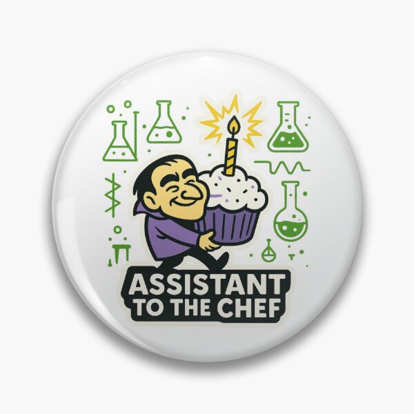 Item preview, Assistant to the Chef — Food Science Cupcake Lab designed and sold by Cheerioza.