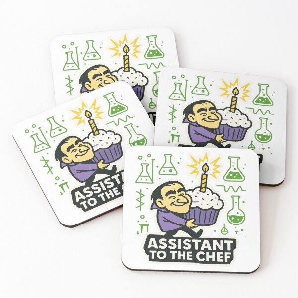 Item preview, Assistant to the Chef — Food Science Cupcake Lab designed and sold by Cheerioza.