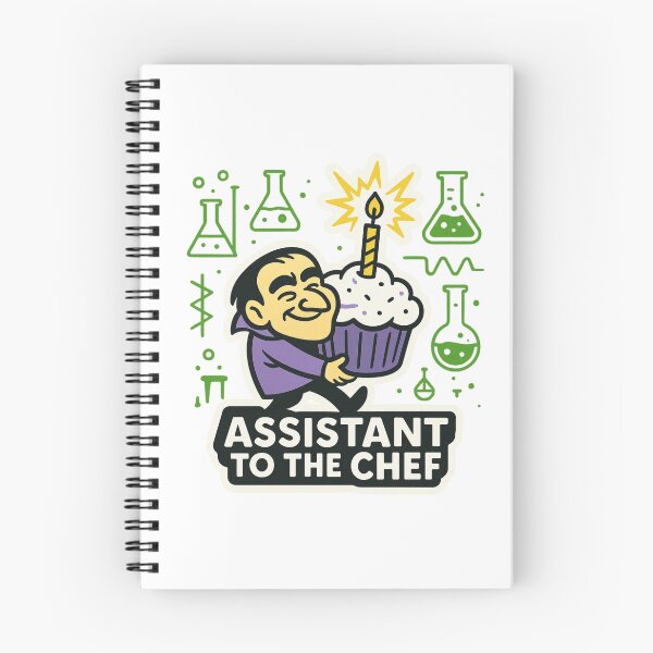 Item preview, Assistant to the Chef — Food Science Cupcake Lab designed and sold by Cheerioza.
