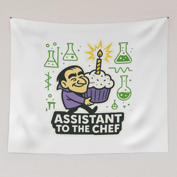 Item preview, Assistant to the Chef — Food Science Cupcake Lab designed and sold by Cheerioza.