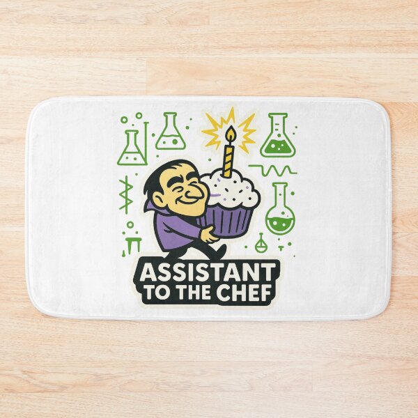 Item preview, Assistant to the Chef — Food Science Cupcake Lab designed and sold by Cheerioza.