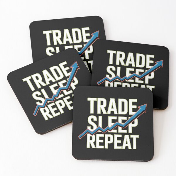 Item preview, Trade Sleep Repeat – Funny Stock Market Trader Life designed and sold by SidTastic .