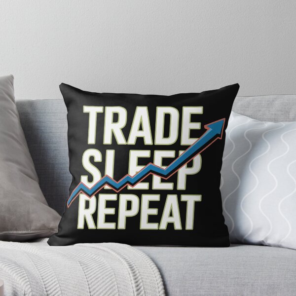 Item preview, Trade Sleep Repeat – Funny Stock Market Trader Life designed and sold by SidTastic .