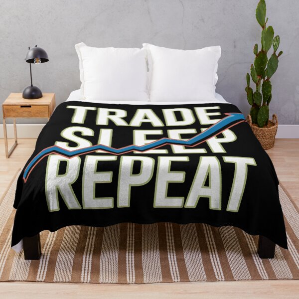 Item preview, Trade Sleep Repeat – Funny Stock Market Trader Life designed and sold by SidTastic .