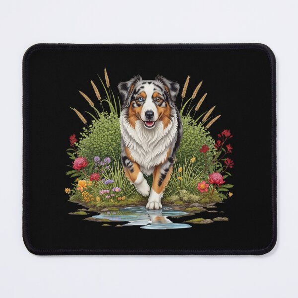Item preview, My Dear Friends, Merry Christmas,Popular Dog Breeds Art – Cocker Spaniel, Border Collie, Beagle, Bulldog, Schnauzer, Australian Shepherd & Whippet Illustration, Dog Lover Gift, Realistic Pet Design designed and sold by chipmuckdesignn.