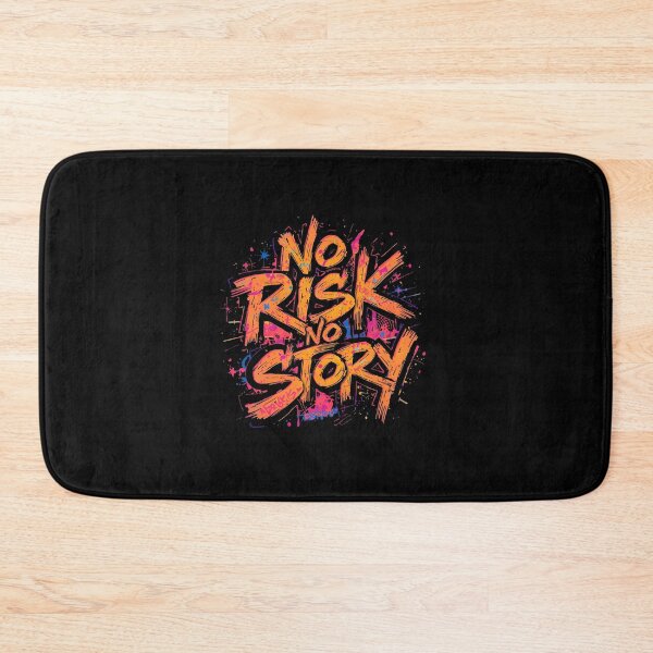 Item preview, No Risk No Story — Colorful Abstract Art, funny, you, gifts,  designed and sold by Ewelina  Niemiec.