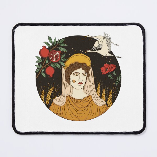 Item preview, Ancient Greek Demeter Illustration designed and sold by Ancient-Tales.