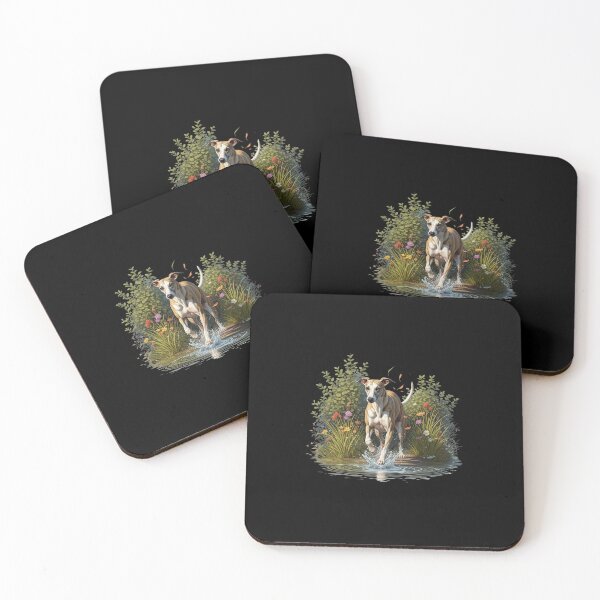 Item preview, My Dear Friends, Merry Christmas,Popular Dog Breeds Art – Cocker Spaniel, Border Collie, Beagle, Bulldog, Schnauzer, Australian Shepherd & Whippet Illustration, Dog Lover Gift, Realistic Pet Design designed and sold by chipmuckdesignn.