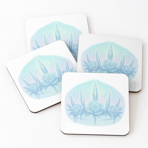 Item preview, Aurora Halo Crown | Ice Queen Aura Sticker & Frosted Winter Goddess Wall Art designed and sold by HerDreamCodes.