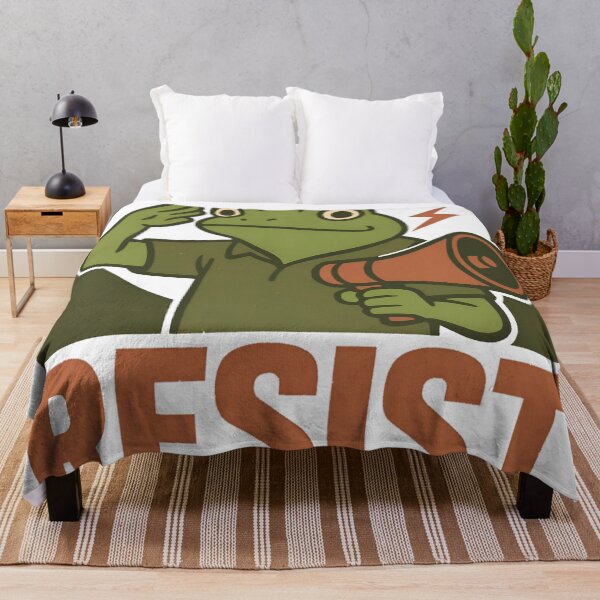 Item preview, Portland Frog Protest Resist  designed and sold by DineshArtShop.