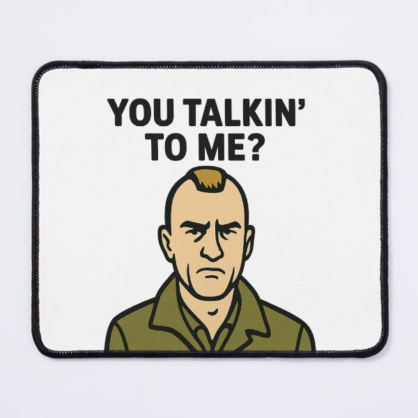 Item preview, Taxi Driver – You Talkin’ to Me Cartoon Style designed and sold by SprineO.