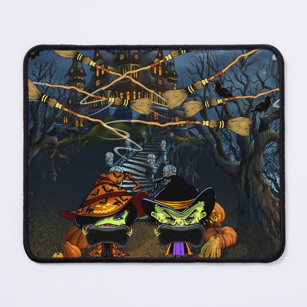 Item preview, The Witches Fly Drones On Halloween Night designed and sold by 3-Beans-Art.